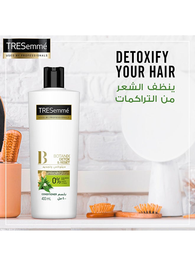 Tresemme - Botanix Natural Detox And Reset Conditioner With Green Tea And Ginger 400ml - Image 1