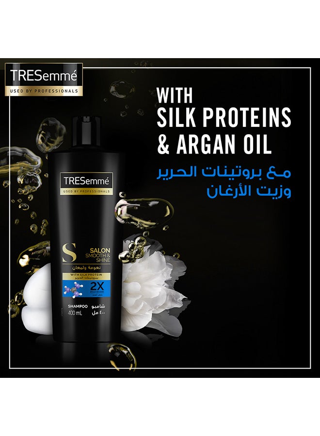 Tresemme Salon Shampoo For Smooth And Shiny Hair 400ml  - Image 2