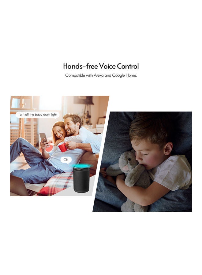 Generic 2-Way Wi-Fi Voice Control Smart Switch Black 9.50*8.00*9.50cm  - Image 5
