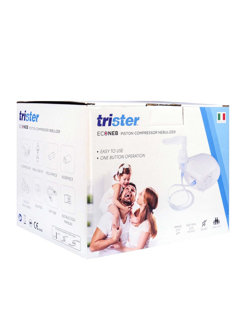 trister - Econeb Piston Compressor Nebulizer : Ap12003A - Image 1