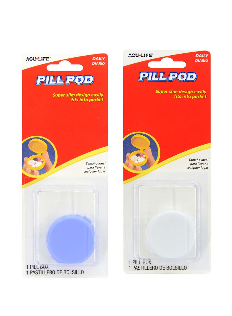 ACU-LIFE - Daily Pill Pod Round - Assorted - Image 1