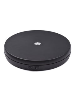 Generic 360 Degree Rotatable Electric Motorized Photography Turntable Display Black  - Image 1