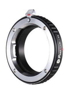 Fikaz LM-FX Aluminum Alloy High Precision Lens Mount Adapter Ring Black  - Image 2