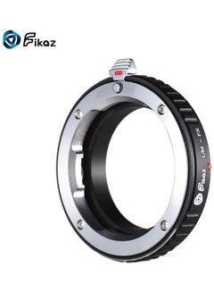 Fikaz LM-FX Aluminum Alloy High Precision Lens Mount Adapter Ring Black  - Image 1