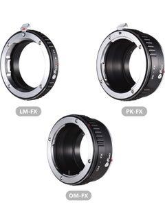 Fikaz LM-FX Aluminum Alloy High Precision Lens Mount Adapter Ring Black  - Image 5