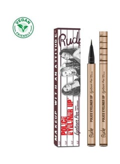 Rude Police Up Eyeliner Pen Big House Brown  - Image 1