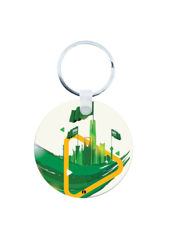 BP KSA National Day Car Key Chain