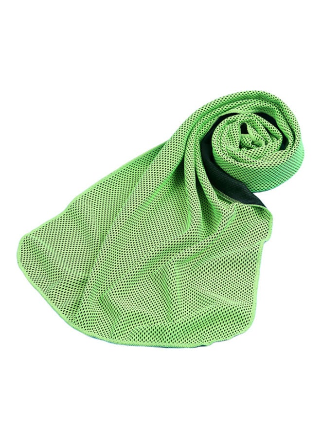 Multipurpose Quick-Dry Cold Towel Green 10x10x5cm  - Image 1