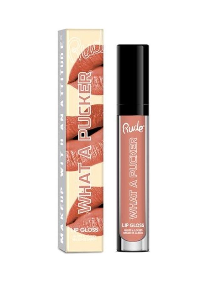 Rude What A Pucker Lip Gloss Son of a Beach  - Image 1