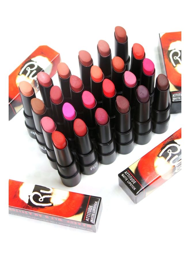 Rude Attitude Matte Lipstick Rebellious - Image 2