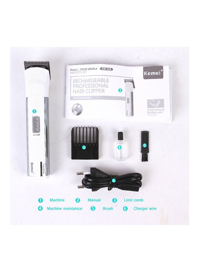 كيمي ماكينة تشذيب الشعر الاحترافية أبيض/ذهبي 15.5سم - Image 3