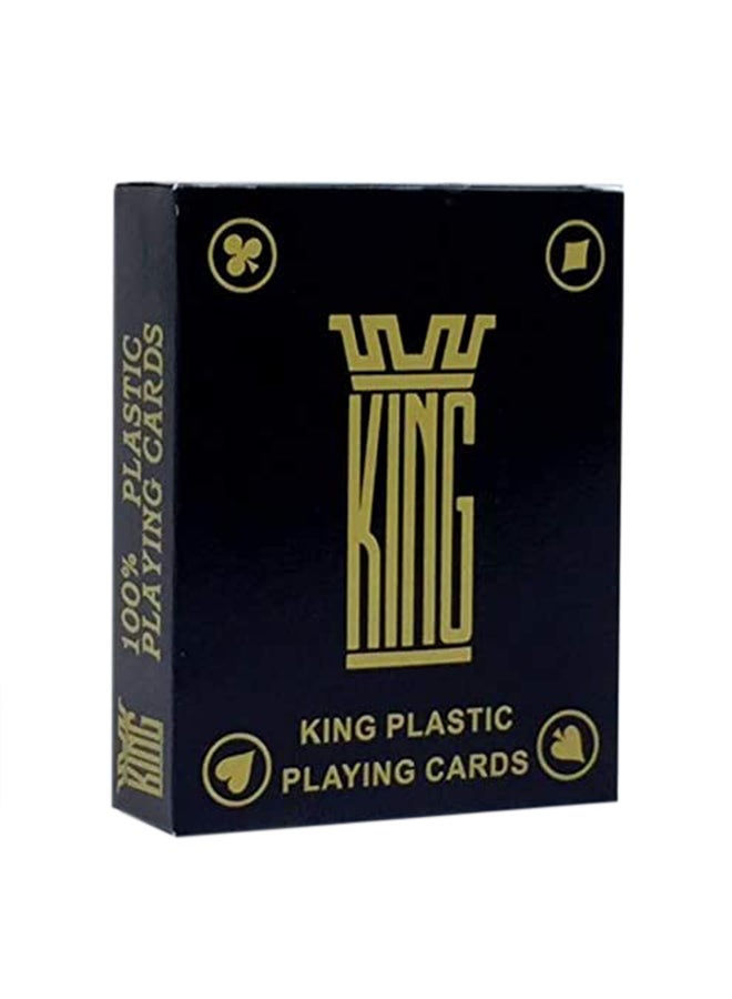kings 55-Piece Plastic Playing Cards Set (3 Jokers) 5.6X8.8cm - Image 2