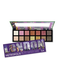 Metropolis 14 Color Eyeshadow Palette Multicolour