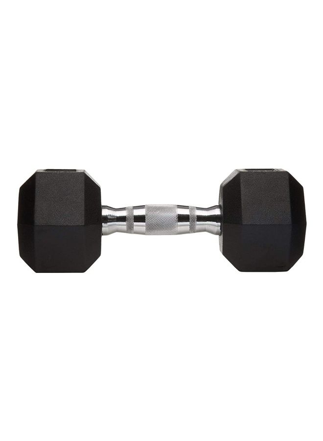ULTIMAX 1-Pair Rubber Encased Dumbbell Set 8kg - Image 4