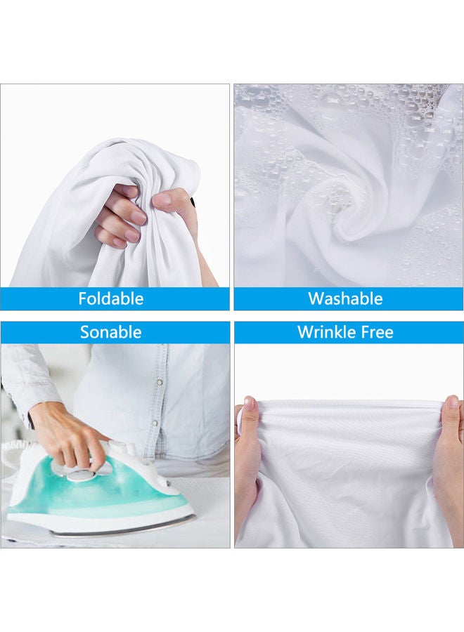 16:9 Stable Base Pipe Connection Projector Screen V7835-1-V Black/White - Image 2