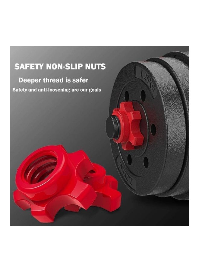 ULTIMAX - Adjustable 2-in-1 Dumbbell And Barbell Set With Connecting Rod 40kg - Image 1