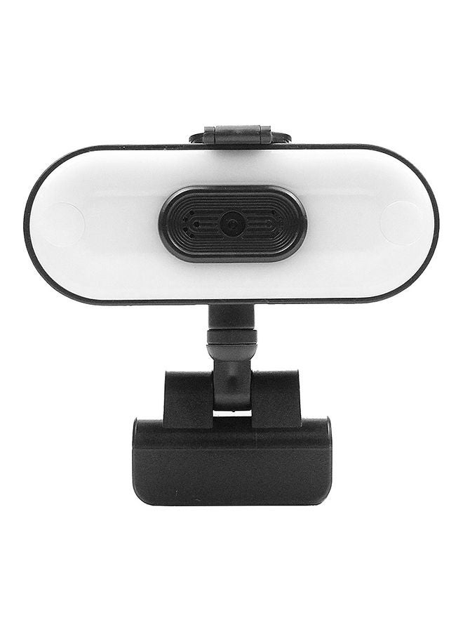 Silicone 2K USB Webcam with Noise Canceling Omnidirectional White/Black  - Image 2