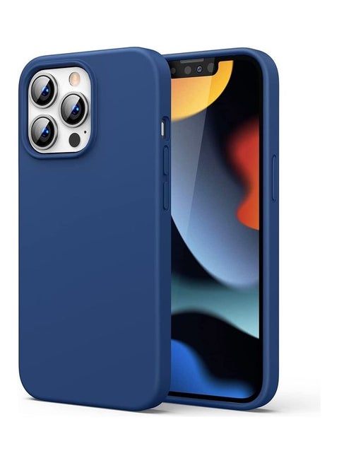 Silicone Protective Case For iPhone 13 Pro 6.1 inch Navy Blue