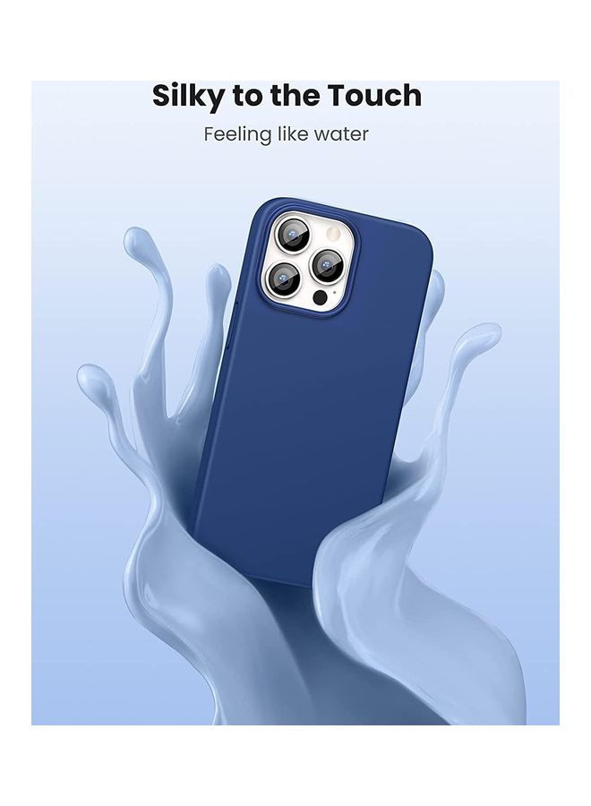 Silicone Protective Case For iPhone 13 Pro 6.1 inch Navy Blue