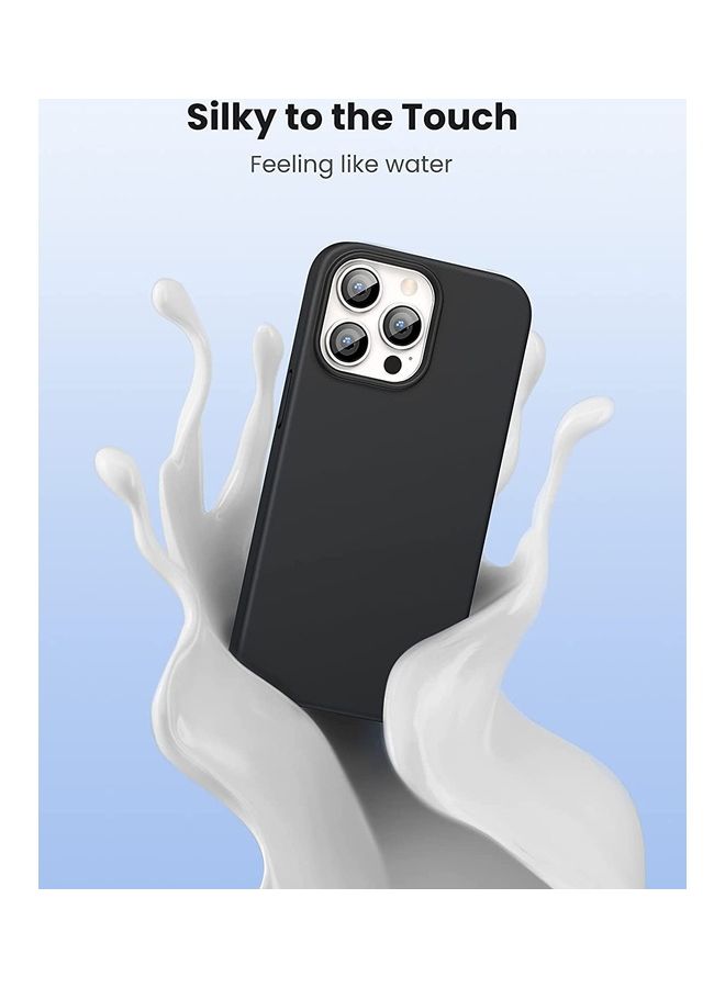 Rock Pow - Silicone Protective Case For iPhone 13 Pro Max 6.7 inch Black - Image 1