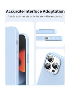 Rock Pow Silicone Protective Case For iPhone 13 Pro Max 6.7 inch Sky Blue  - Image 5