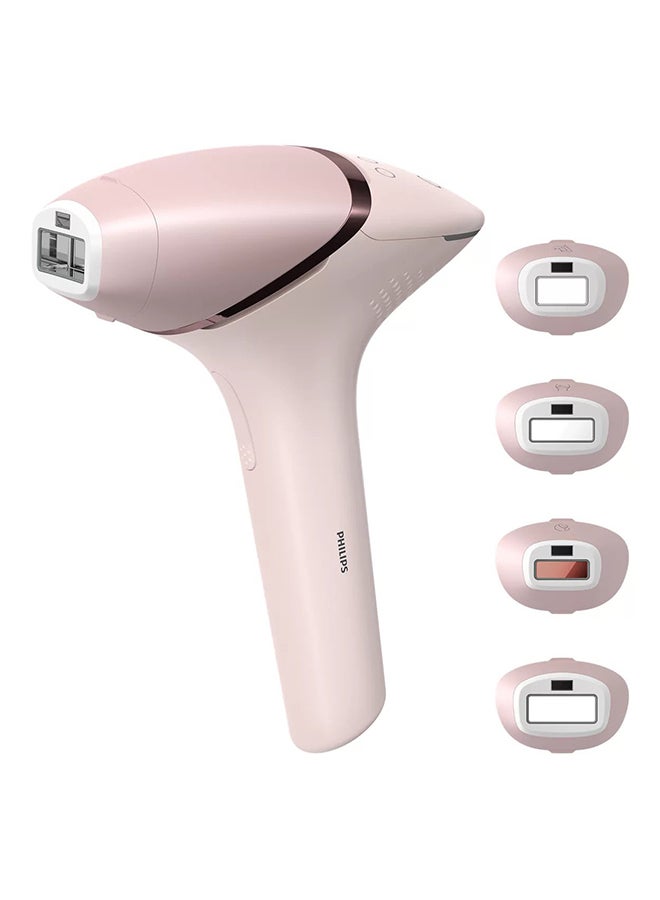 Lumea IPL 9000 Series Hair Removal Device BRI957/60 with 4 Pin Pink - v1631625234/N46494052A_1