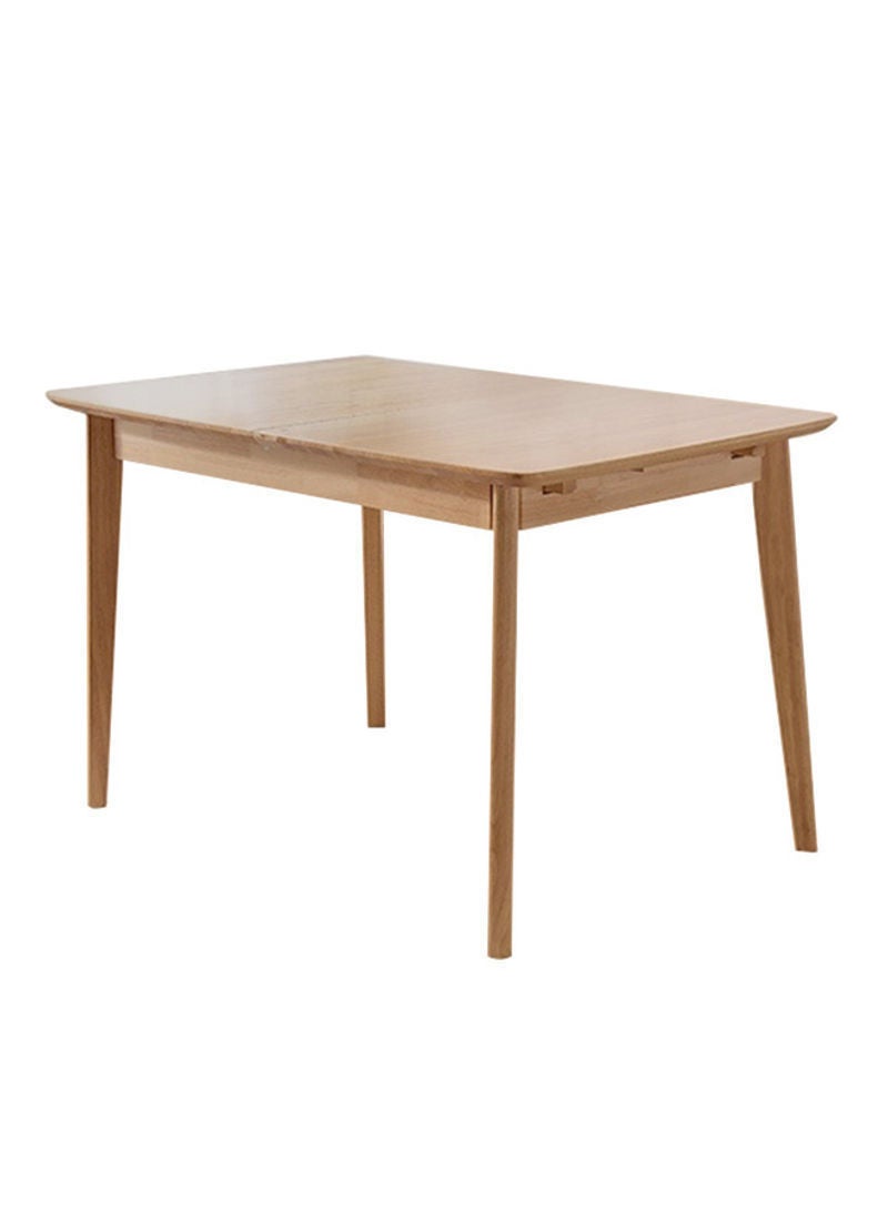 Switch - Seth 6 Seater Extendable Dining Table 120x80x75cm Beige - Image 1