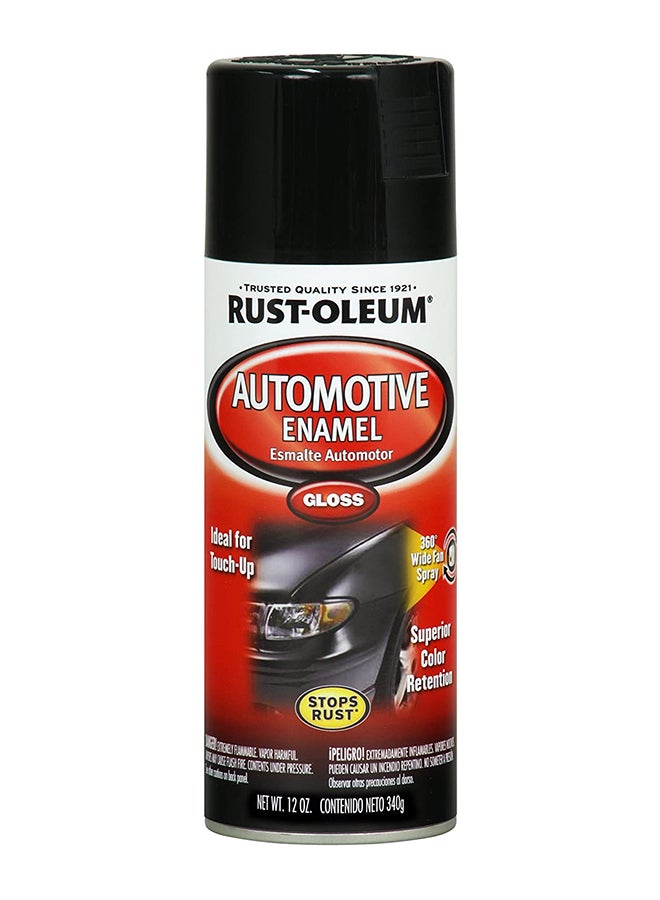 RUST-OLEUM Automotive Enamel Spray Gloss Black  - Image 1