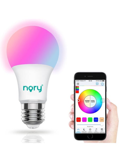Smart Led Wi-Fi Bulb 9W Multicolour 6x10.8cm
