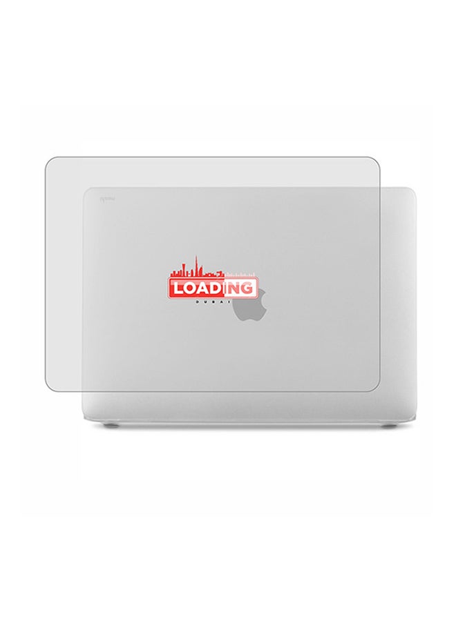 Theodor 2-Piece Printed Protective Hardshell Rubberized Case Cover For MacBook Pro Silver - Image 1