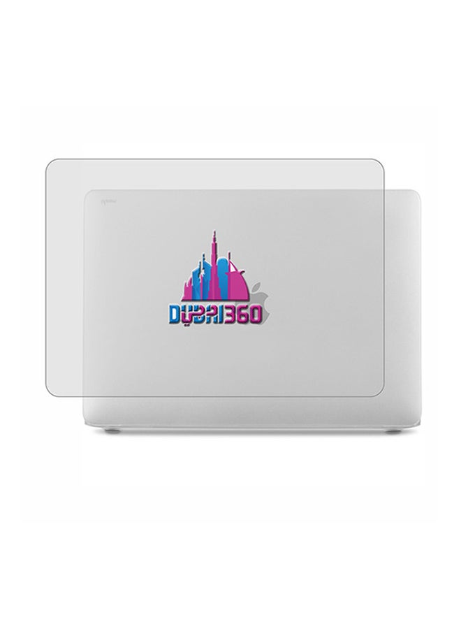 ثيودور غطاء حماية واق صلب مغلف بالمطاط مزين بطبعة لجهاز ماك بوك برو مكون من قطعتين - Image 1