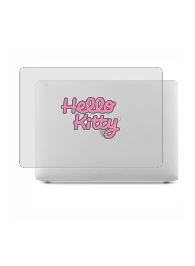 Theodor 2-Piece Printed Protective Hardshell Rubberized Case Cover For MacBook Pro Silver - Image 1