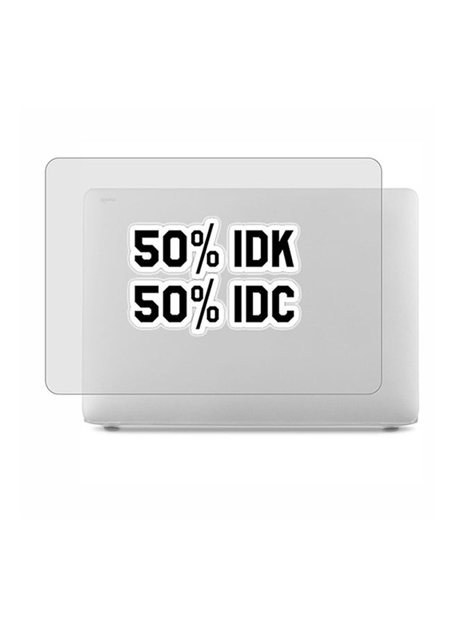 Theodor 2-Piece Printed Protective Hardshell Rubberized Case Cover For MacBook Pro Silver - Image 1