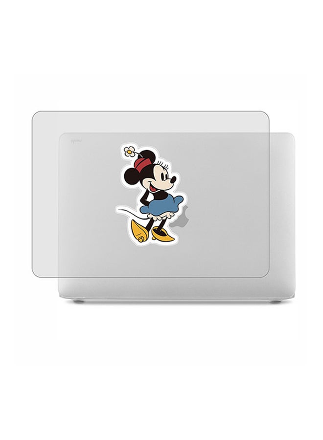 ثيودور غطاء حماية واق صلب مغلف بالمطاط مزين بطبعة لجهاز ماك بوك برو مكون من قطعتين - Image 1