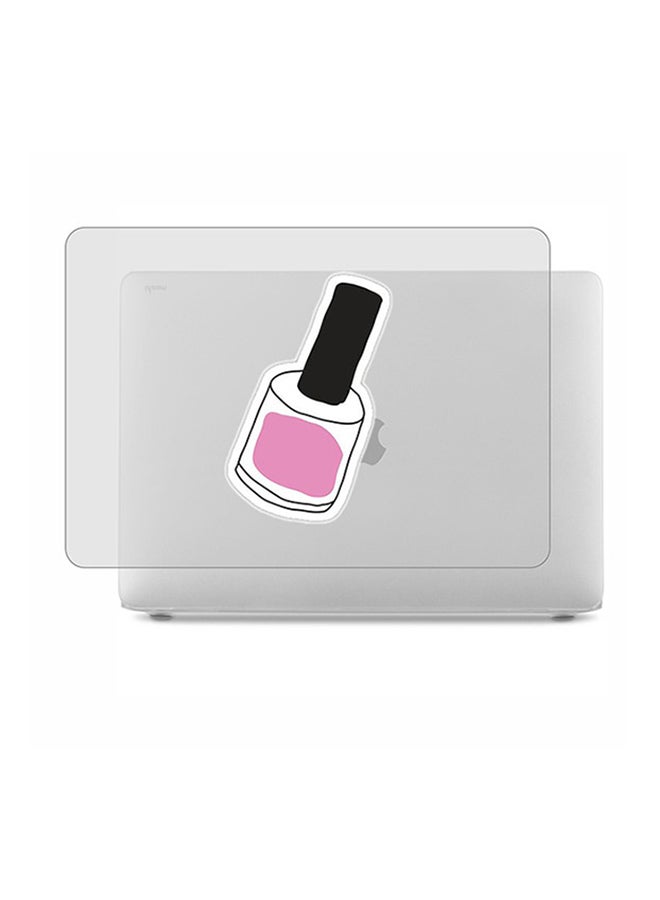 Theodor 2-Piece Printed Protective Hardshell Rubberized Case Cover For MacBook Pro Silver - Image 1