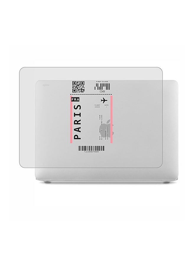 ثيودور غطاء حماية واق صلب مغلف بالمطاط مزين بطبعة لجهاز ماك بوك برو مكون من قطعتين - Image 1