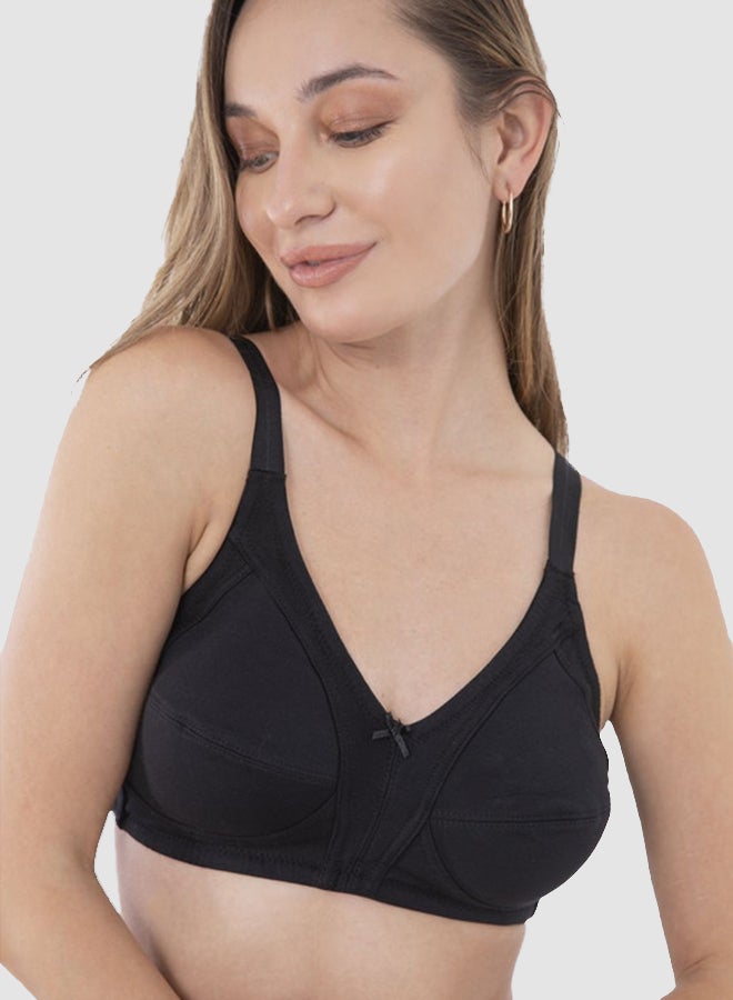 Carina Non-Padded Bra Black - Image 2