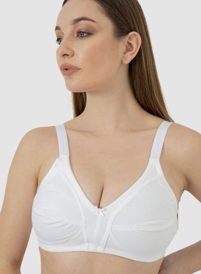 Carina Non-Padded Bra White - Image 1