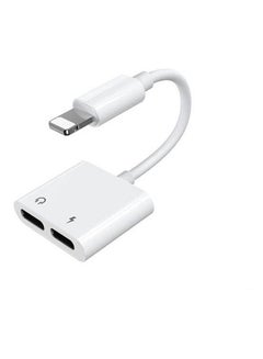 Ben Series Double Lightning Adapter White