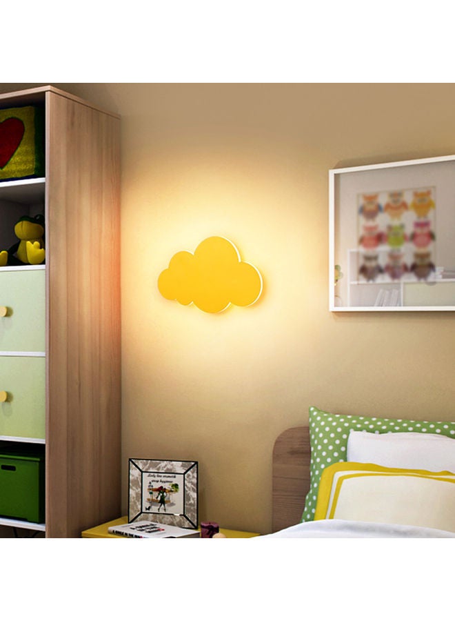 مصباح حائط LED على شكل سحابة لغرفة الأطفال أزرق 28 x 10 x 28سم  - Image 2