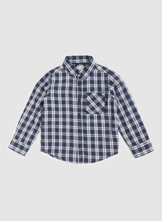 Navy Blue/White