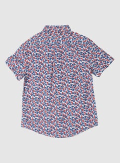 Zarafa Baby Boys Collar Neck Shirt With Short Sleeve Multicolour  - Image 2