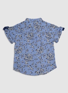 Zarafa Baby Boys Collared Neck Short Sleeve Shirt Multicolour  - Image 2