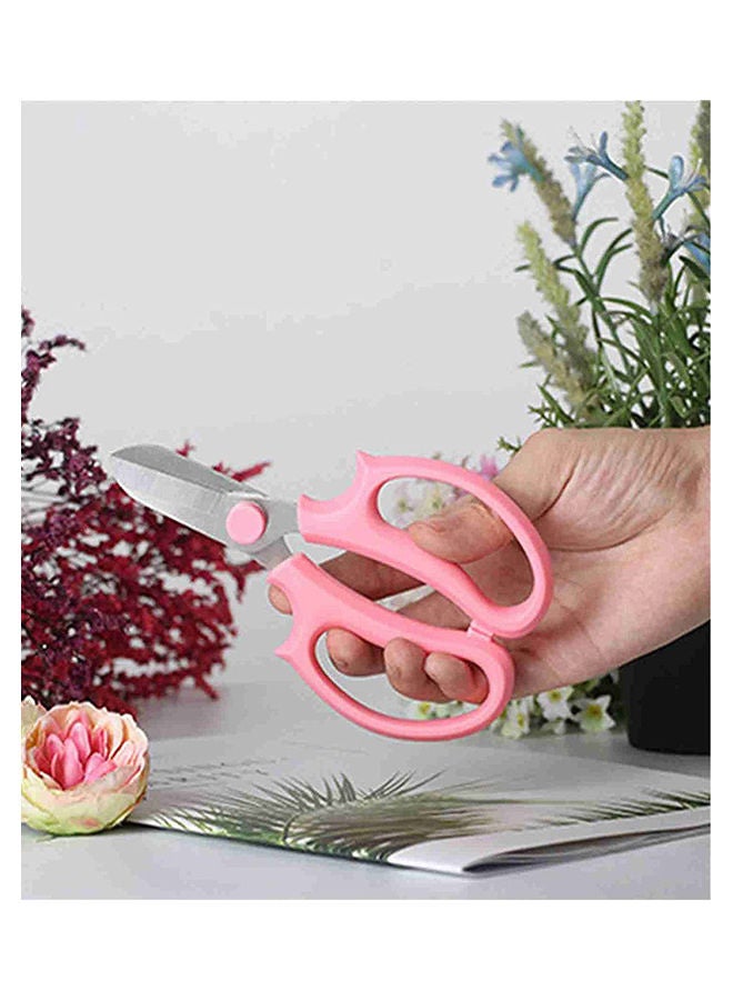 Generic 3-Piece Stainless Steel Garden Flower Scissors Multicolour 25x12.5x2.5cm  - Image 5