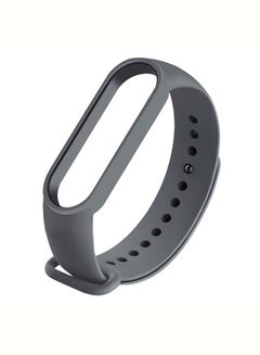 MARGOUN Replacement Silicone Band Strap For Xiaomi Mi 5/6 Dark Grey  - Image 4