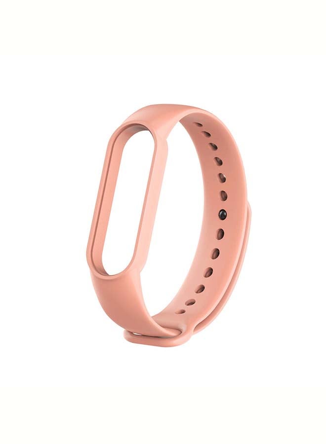 MARGOUN - Replacement Silicone Band Strap For Xiaomi Mi 5/6 Flesh Pink - Image 1