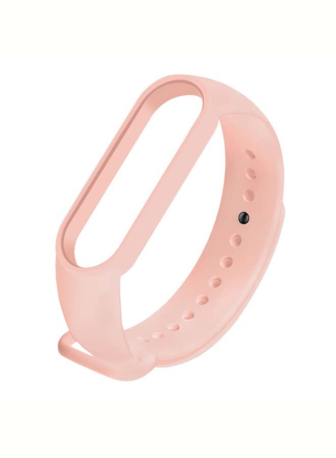 MARGOUN - Replacement Silicone Band Strap For Xiaomi Mi 5/6 Flesh Pink - Image 1