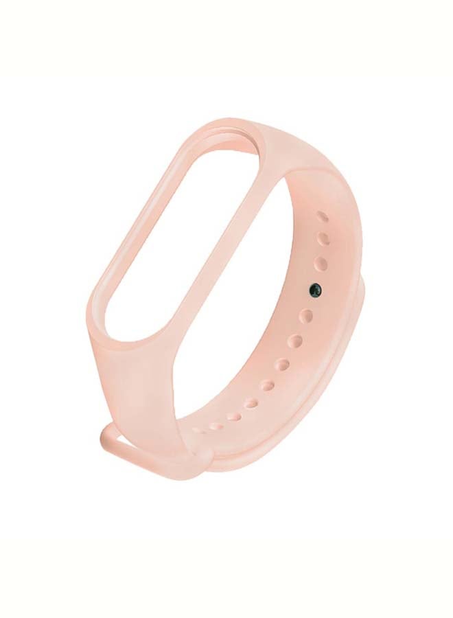MARGOUN - Replacement Silicone Band Strap For Xiaomi Mi 5/6 Flesh Pink - Image 1