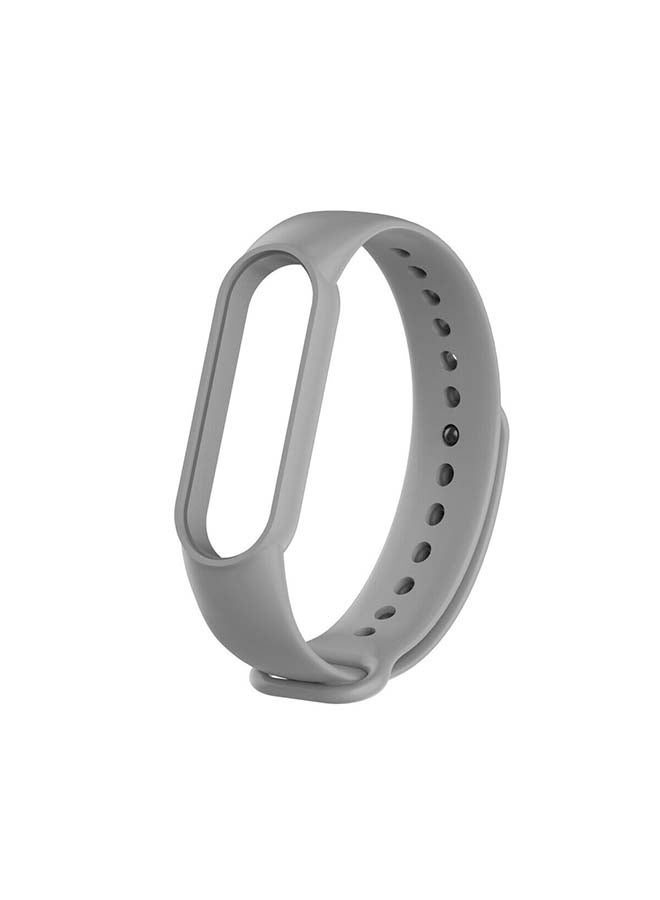 MARGOUN Replacement Silicone Band Strap For Xiaomi Mi 5/6 Light Grey - Image 1