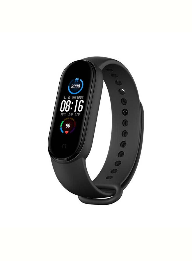 MARGOUN Replacement Silicone Band Strap For Xiaomi Mi 5/6 Black  - Image 2